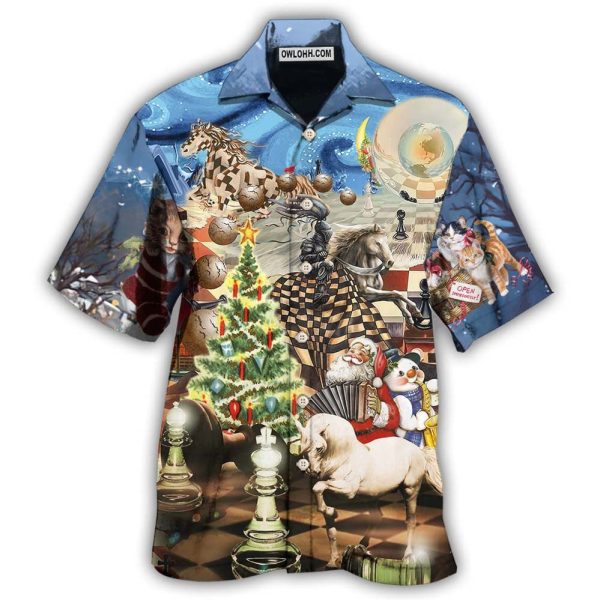 Chess Power Of The Knights - Hawaiian Shirt Jezsport.com