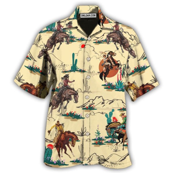 Cowboy Loves Desert Cool - Hawaiian Shirt Jezsport.com