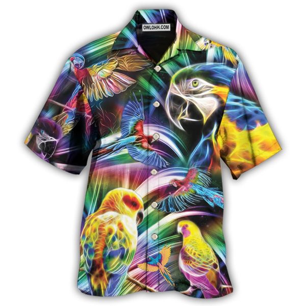 Parrot Love Life Nice - Hawaiian Shirt Jezsport.com