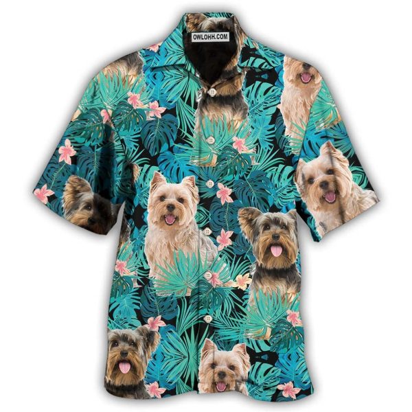 Yorkshire Terrier Dog Tropical - Hawaiian Shirt Jezsport.com