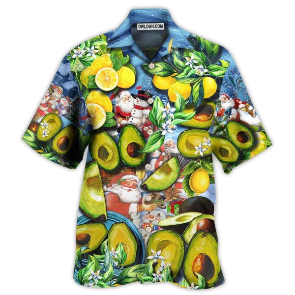 Fruit Avocado Lemon Summer Time Christmas - Hawaiian Shirt Jezsport.com