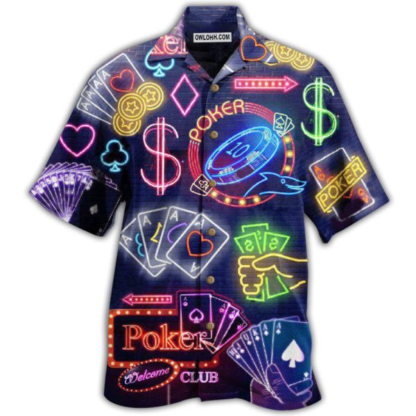 Gambling No Poker No Party - Hawaiian Shirt Jezsport.com