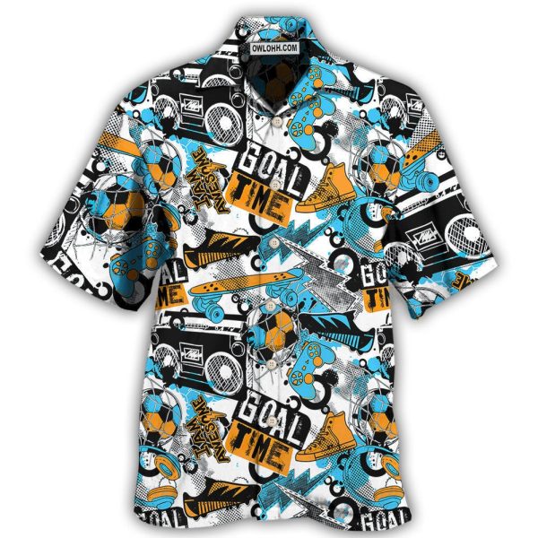 Game Goal Time Passion - Hawaiian Shirt Jezsport.com