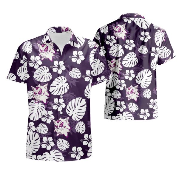 Gengar Hawaiian Shirt summer shirt Jezsport.com