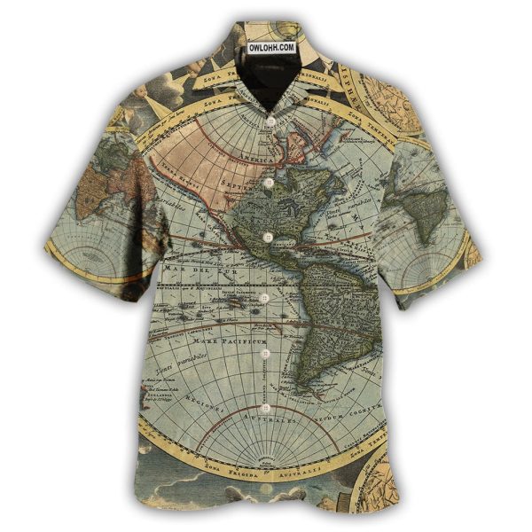 Geography Vintage Unique - Hawaiian Shirt Jezsport.com