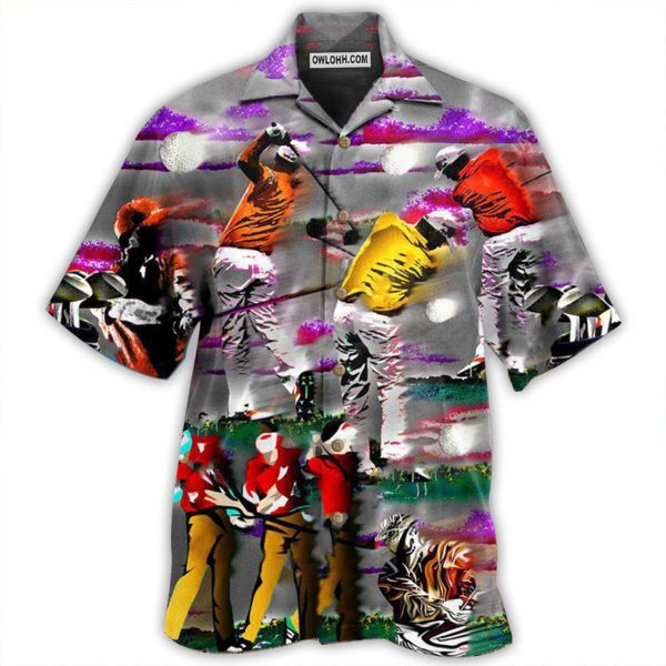 Golf Life Is A Game But Golfis Serious - Hawaiian Shirt Jezsport.com