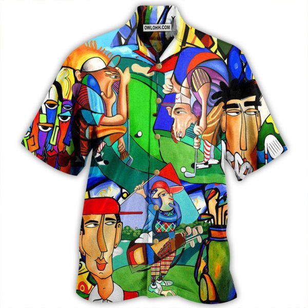 Golf That's What I Do I Play Golf I Know Thing - Hawaiian Shirt Jezsport.com