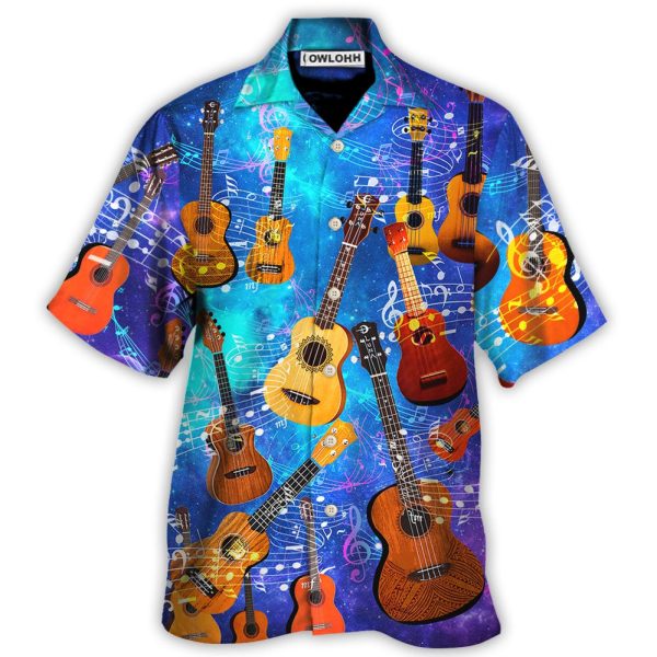 Guitar Ukulele Love Forever Style - Hawaiian Shirt Jezsport.com