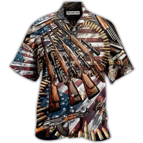 Gun Make No Mistake About It, It's American Control - Hawaiian Shirt Jezsport.com