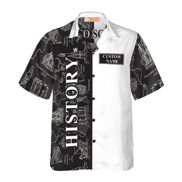 History Teacher Custom Hawaiian Shirt Jezsport.com