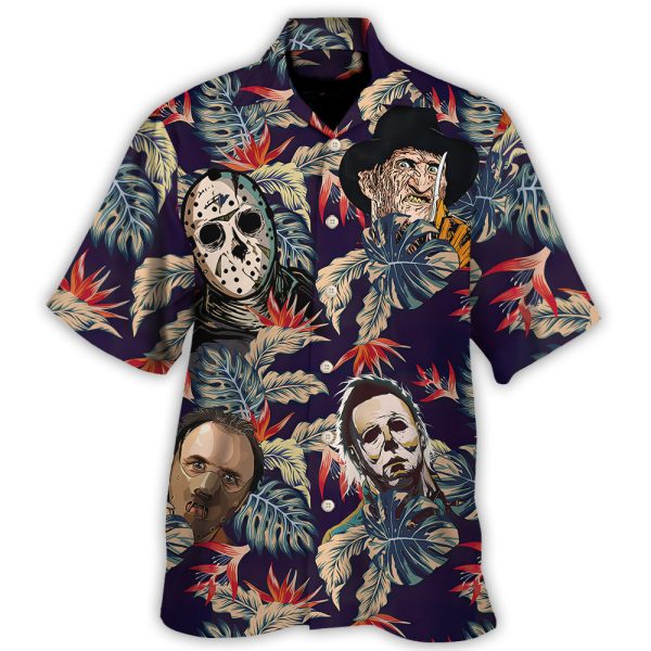 Halloween Horror Character Summer - Hawaiian Shirt Jezsport.com