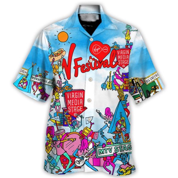 Music Event V Festival Youthful - Hawaiian Shirt Jezsport.com