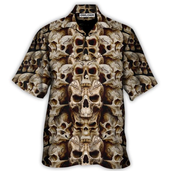 Skull Dark Inside Everyone - Hawaiian Shirt Jezsport.com