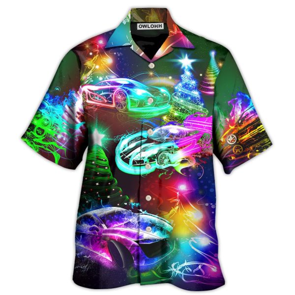 Car Racing Christmas Merry Everything Happy Always - Hawaiian Shirt Jezsport.com