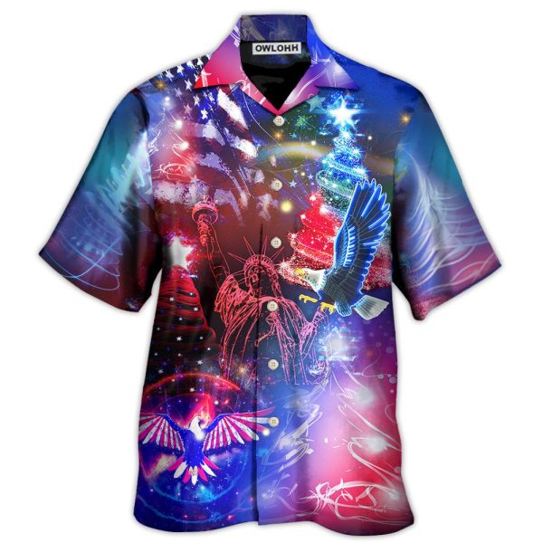 America Christmas Merry Everything Happy Always - Hawaiian Shirt Jezsport.com