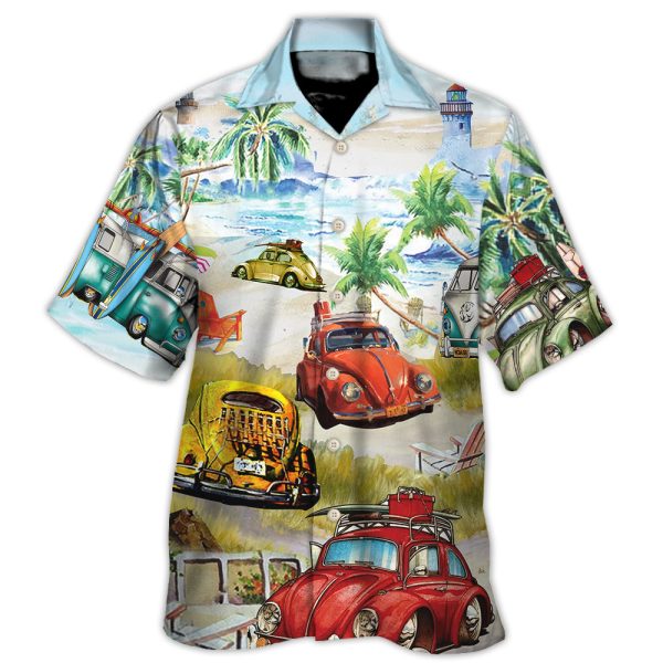 Car Love Beach Cool Style - Hawaiian Shirt Jezsport.com