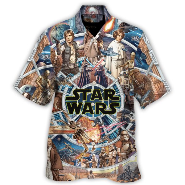 Starwars Fighting In Galaxy - Hawaiian Shirt For Men, Women Jezsport.com