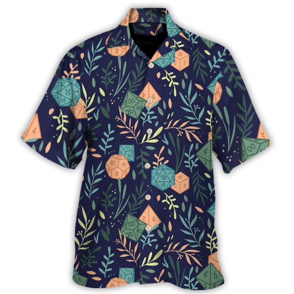 DnD Summer Dice Pattern - Hawaiian Shirt Jezsport.com