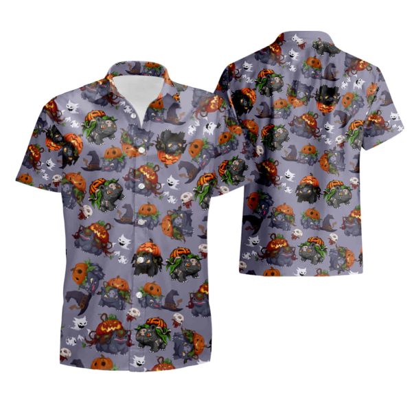 Halloween Pokemon Venusaur Hawaiian Shirt summer shirt Jezsport.com