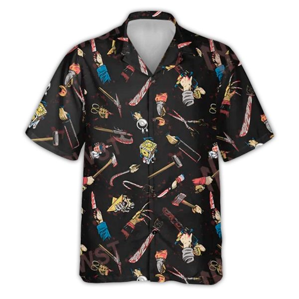 Halloween The Killers Tropical Style - Hawaiian Shirt Jezsport.com