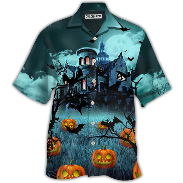 Halloween Night Dark Pumpkin - Hawaiian Shirt Jezsport.com