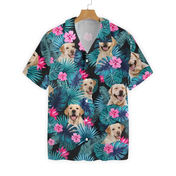 Tropical Labrador Dogs Hawaii Shirt Jezsport.com