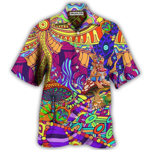 Hippie Colorful Love Life - Hawaiian Shirt Jezsport.com