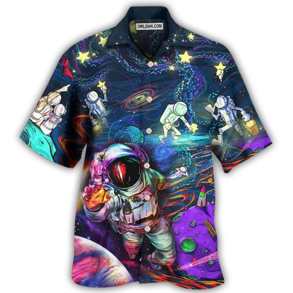 Hippie Peace Life In To The Galaxy Sky - Hawaiian Shirt Jezsport.com