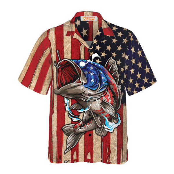 Hooked On Freedom Hawaiian Shirt Jezsport.com