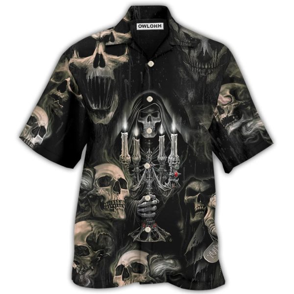 Skull Horror Skull Movies - Hawaiian Shirt Jezsport.com