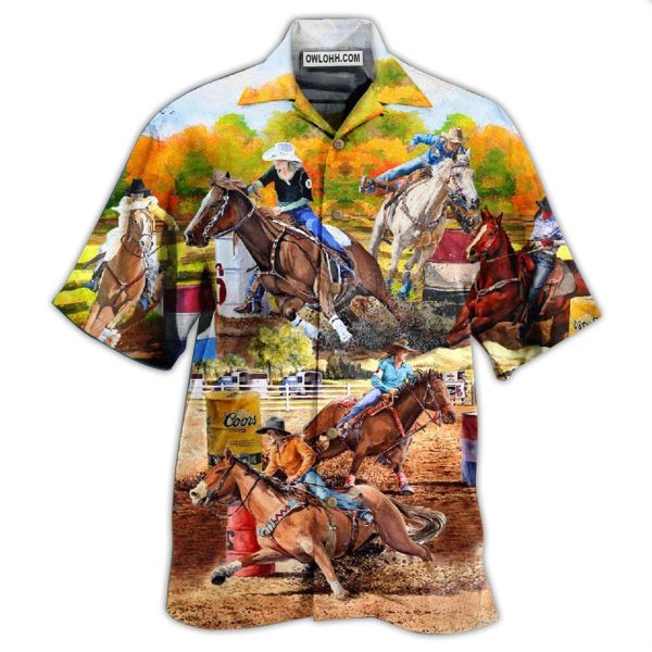 Horse Barrel Racing Ride It Like You Stole It - Hawaiian Shirt Jezsport.com