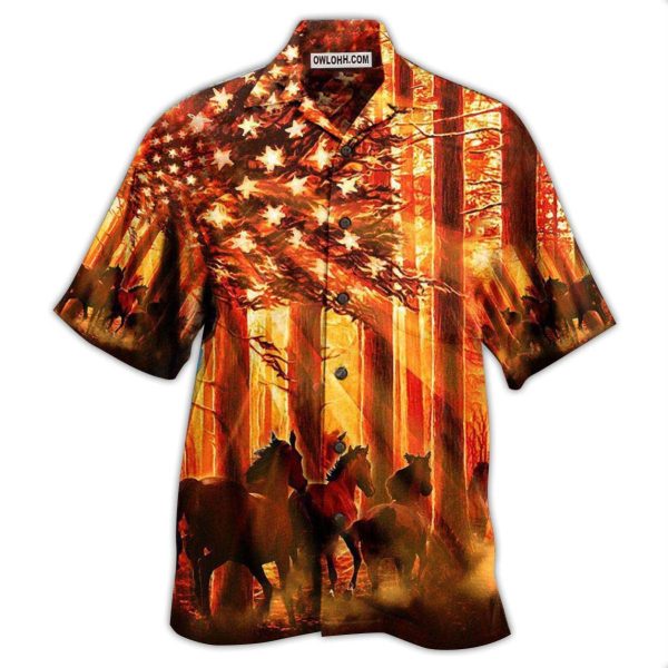 Horse Born To Ride - Hawaiian Shirt Jezsport.com