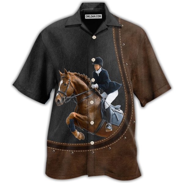 Horse Dressage Lover - Hawaiian shirt Jezsport.com