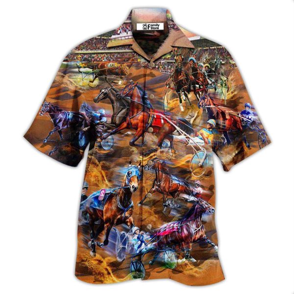 Horse Harness Racing Life Is Better At The Races - Hawaiian Shirt Jezsport.com