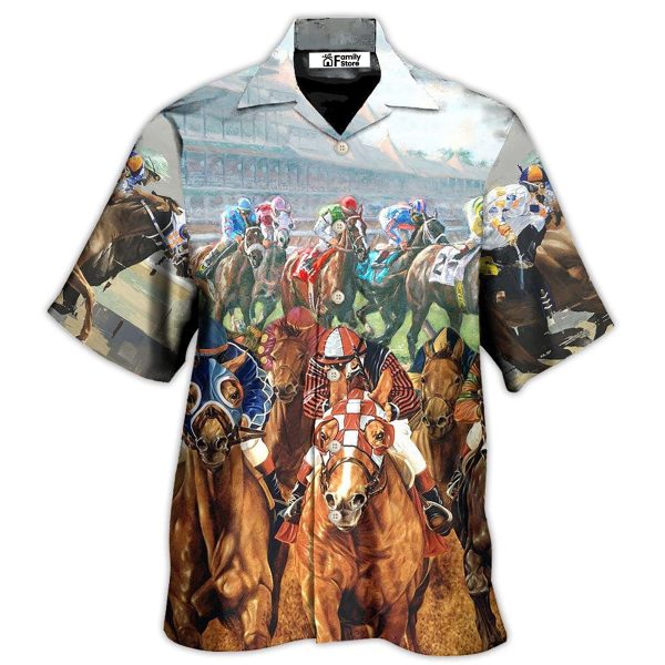 Horse Racing You Have The Best Seat - Hawaiian Shirt Jezsport.com