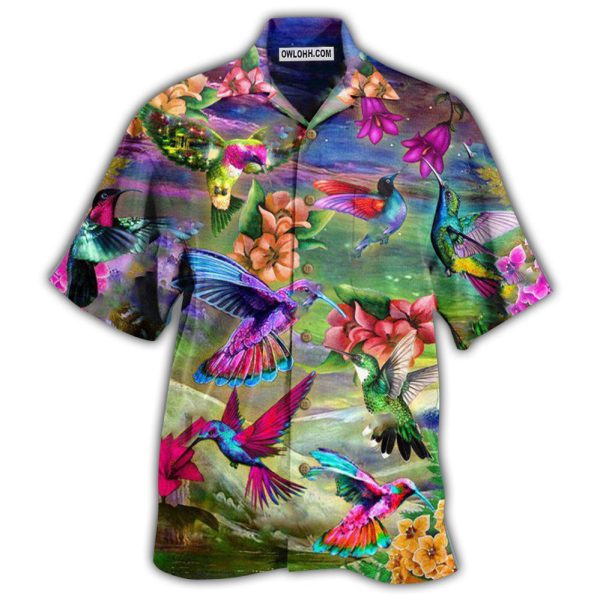 Hummingbird Life Is Better With A Hummingbird - Hawaiian Shirt Jezsport.com