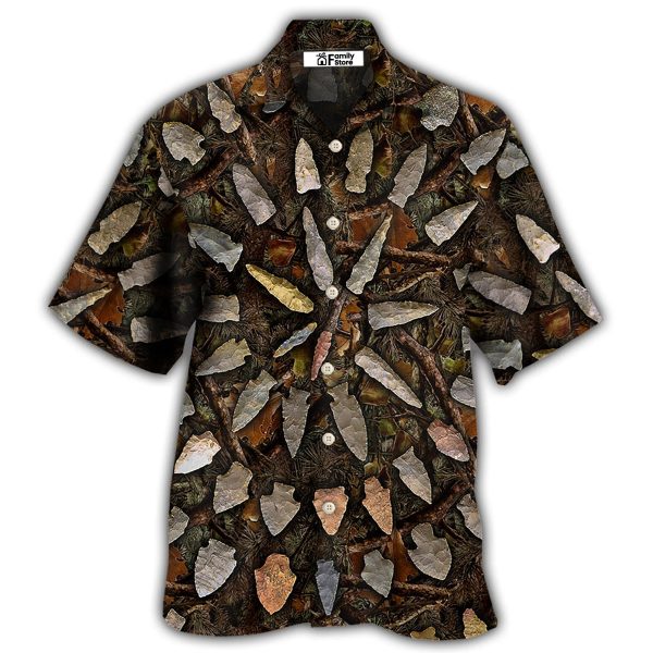 Hunting Arrowhead Hunting Camo Pattern - Hawaiian Shirt Jezsport.com