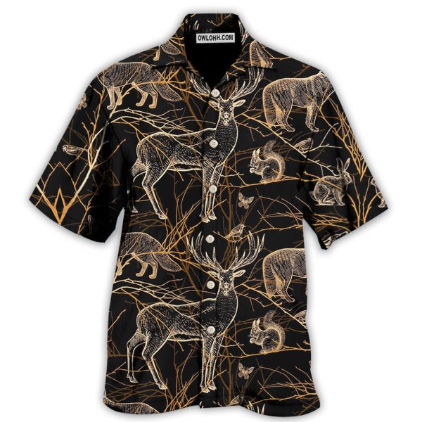 Hunting Dark Art Style - Hawaiian Shirt Jezsport.com