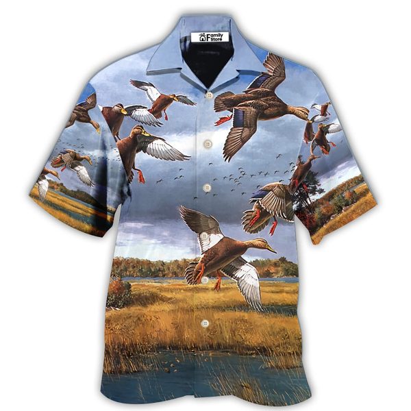 Hunting Duck Hunting Classic Style - Hawaiian Shirt Jezsport.com