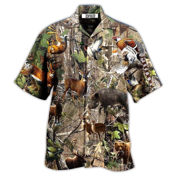 Hunting Lover Animals Cool - Hawaiian Shirt Jezsport.com