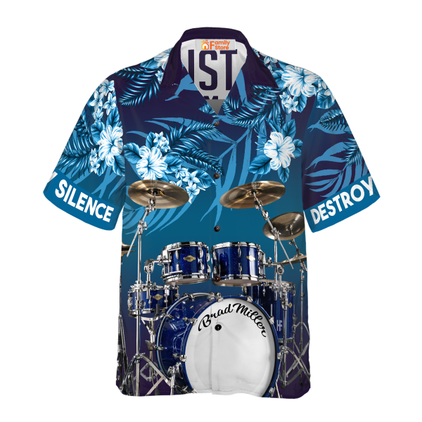 I Am A Drummer Custom Hawaiian Shirt Jezsport.com