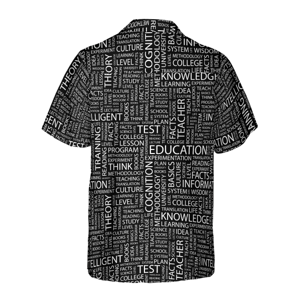 I Work In Educational Field Teacher Hawaiian Shirt Jezsport.com