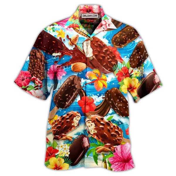 Ice Cream Love It Hot Summer - Hawaiian Shirt Jezsport.com