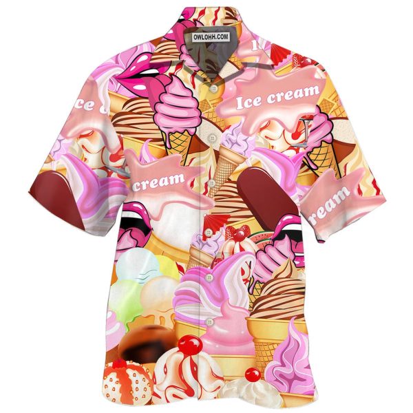 Ice Cream Color Style - Hawaiian Shirt Jezsport.com