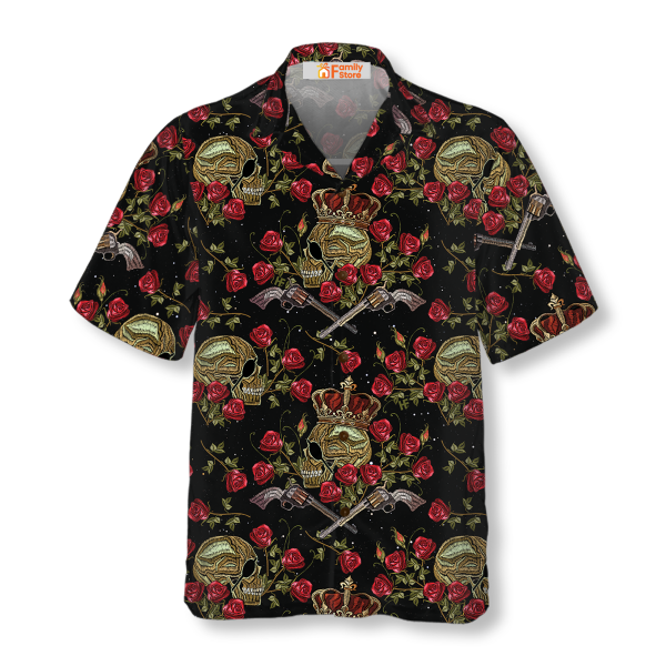 King Of Pirates In Crown Hawaiian Shirt Jezsport.com