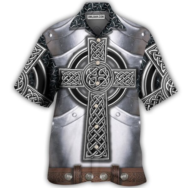 Irish Celtic Armor Metal Irish - Hawaiian Shirt Jezsport.com