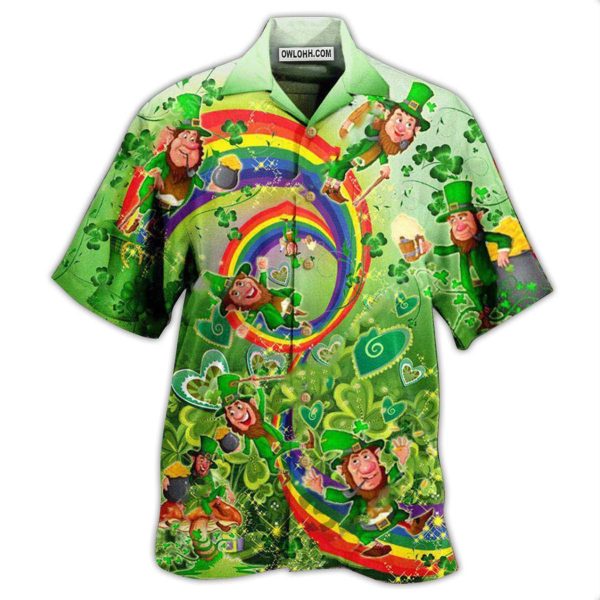 Irish Luck Is Believing You're Lucky - Hawaiian Shirt Jezsport.com