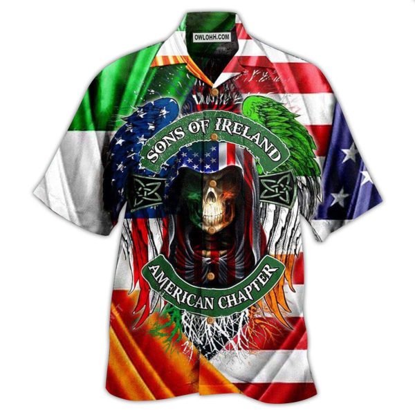 Irish Son Of Ireland American Chapter Saint Patricks Day - Hawaiian Shirt Jezsport.com