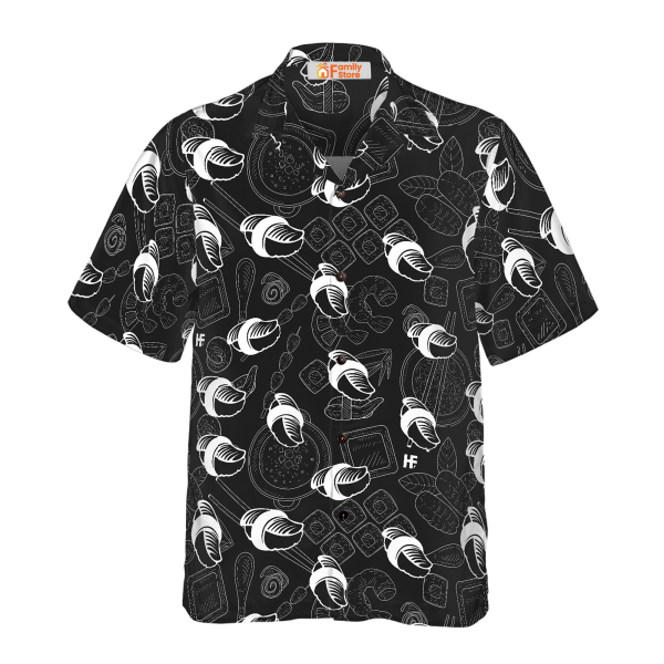 Japanese Sushi Food Hawaiian Shirt Jezsport.com