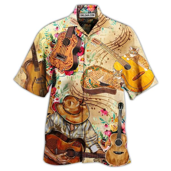 Guitar Are My Life - Hawaiian Shirt Jezsport.com